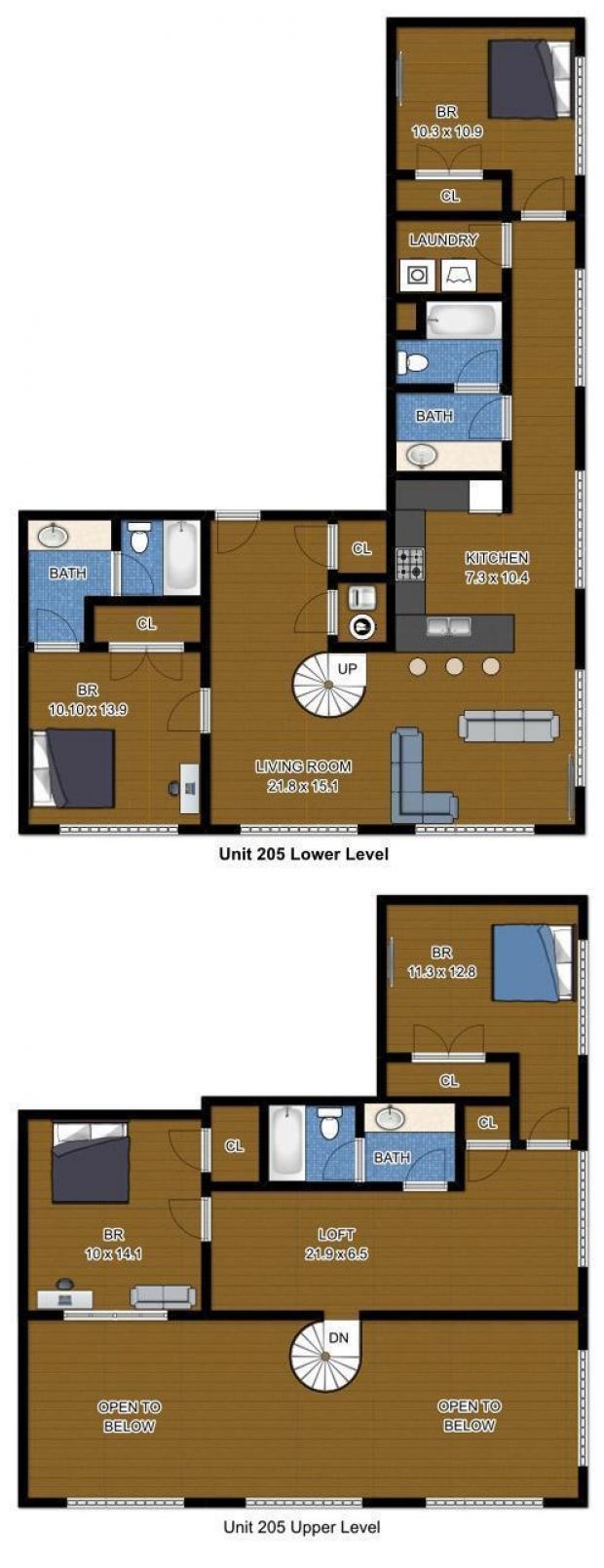 #205: 1825sq ft